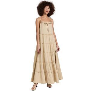 Charlie Holiday Senorita Maxi Dress Natural SM